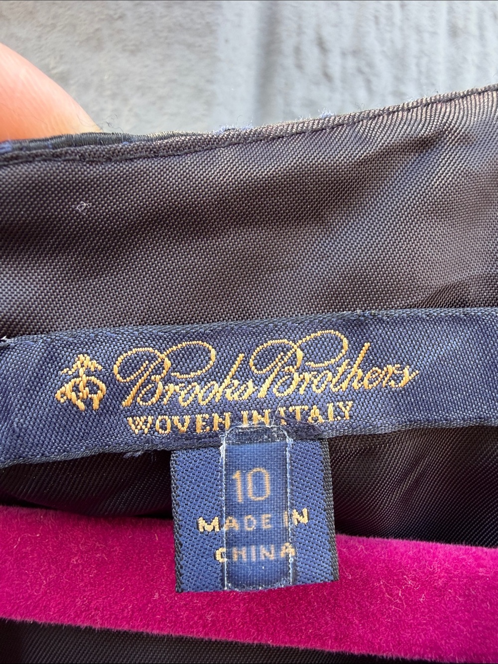 Brooks Brothers Classic Black Sleeveless V-Neck Sheath Dress - Picture 2 of 7